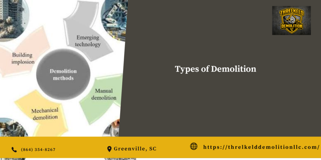 Three Types of Demolition